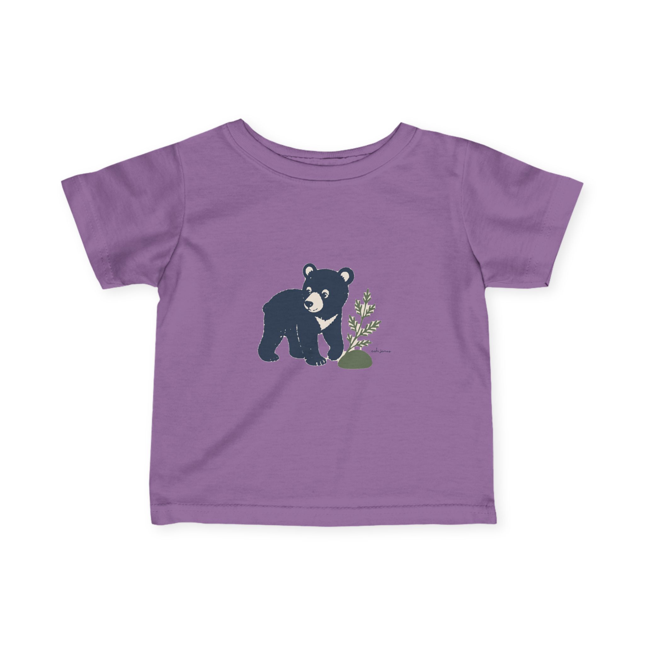 Bear Cub and Evergreen Infant Tee