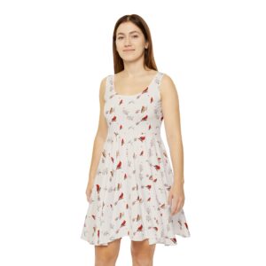 Cardinal Dress, Winter Cream