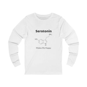 Serotonin Makes Me Happy Long Sleeve Tee