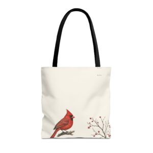 Winter Cardinal Tote